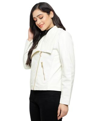 zip up leather jacket - 17424277 - Standard Image - 2