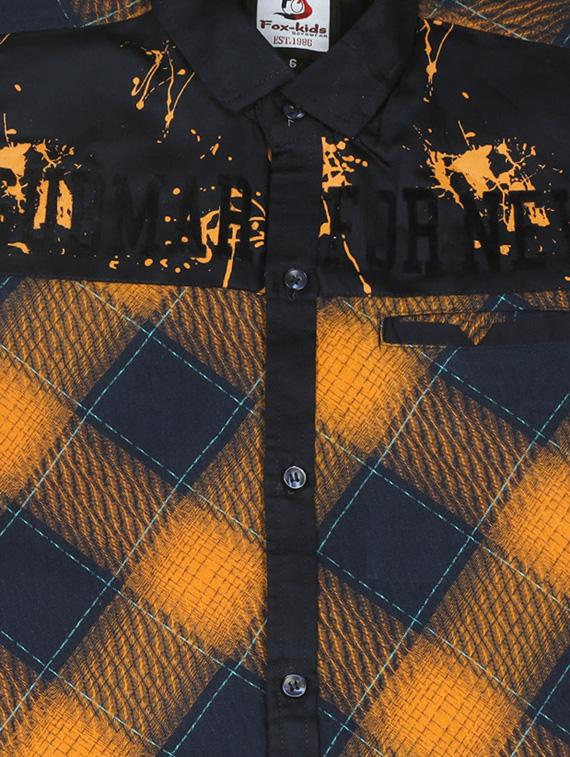 gold cotton shirt - 17424281 - Zoom Image - 3