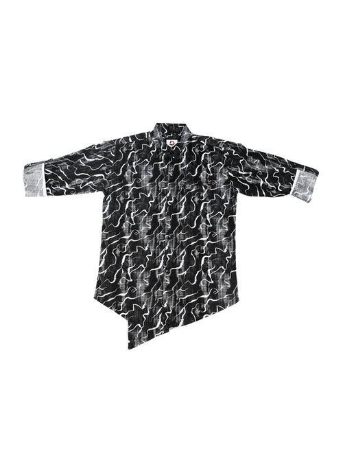 black cotton shirt - 17424285 - Standard Image - 1