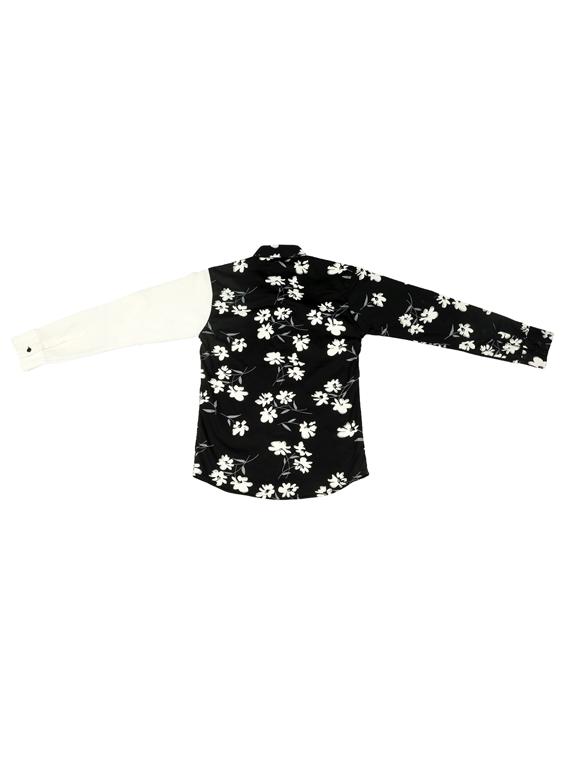 black cotton shirt - 17424288 - Zoom Image - 2