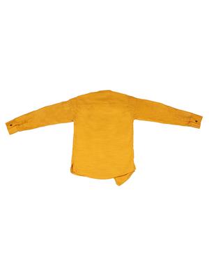 gold cotton shirt - 17424297 - Standard Image - 2