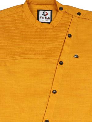gold cotton shirt - 17424297 - Standard Image - 3