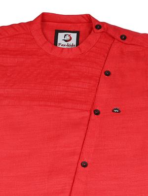 red cotton shirt - 17424299 - Standard Image - 3