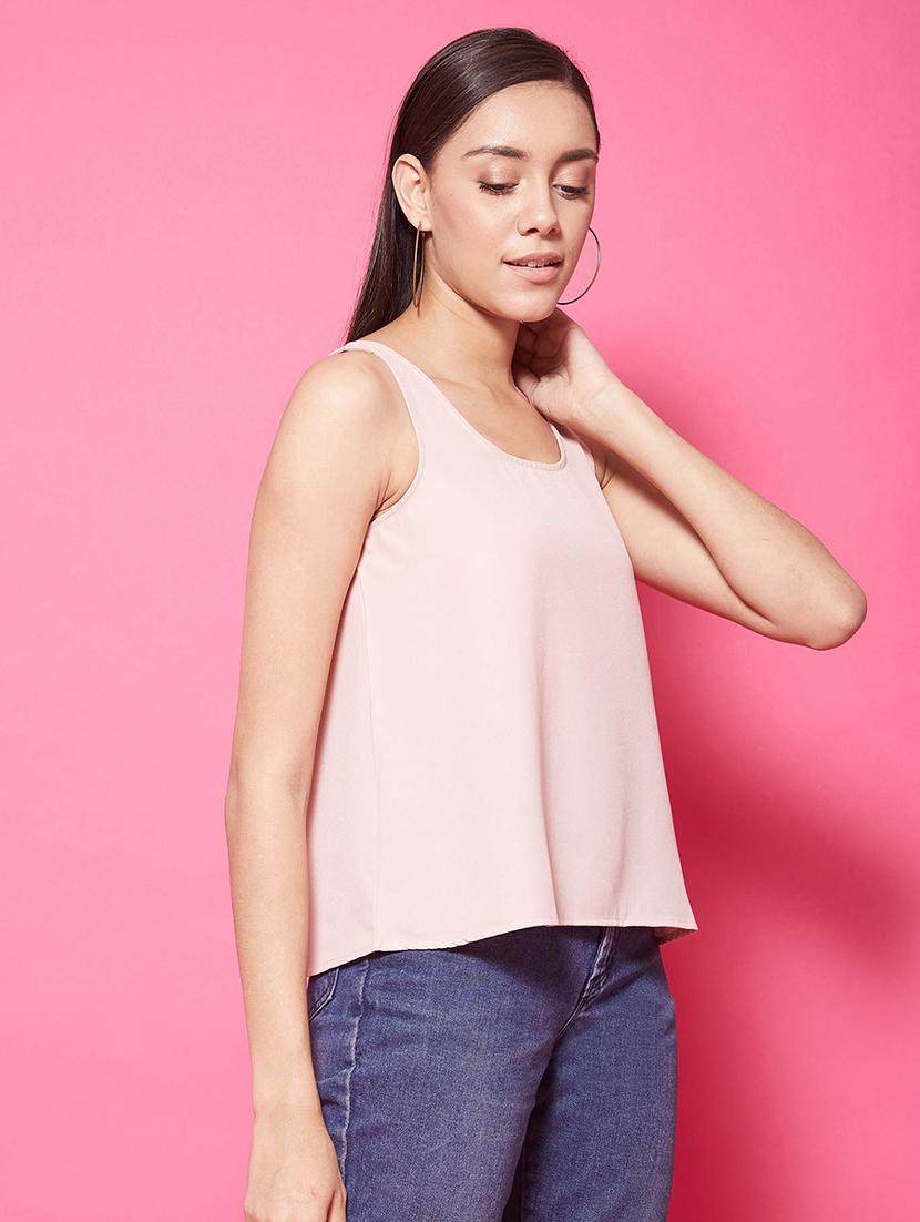 u neck a-line top - 17424518 - Zoom Image - 2