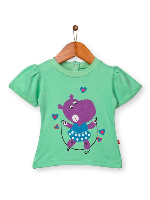 green cotton tshirt - 17424660 - Standard Image - 1