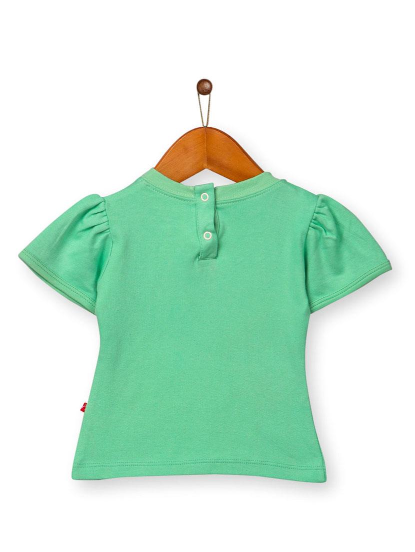 green cotton tshirt - 17424660 - Zoom Image - 2