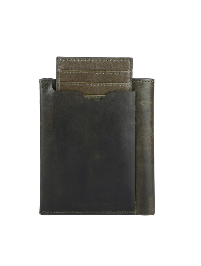 green leather wallet - 17424683 - Zoom Image - 4