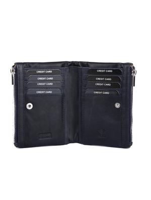 blue leather wallet - 17424684 - Standard Image - 3