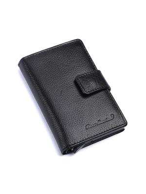 black leather wallet - 17424685 - Standard Image - 4