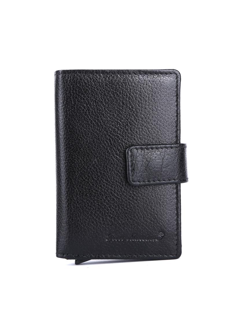 black leather wallet - 17424685 - Zoom Image - 1