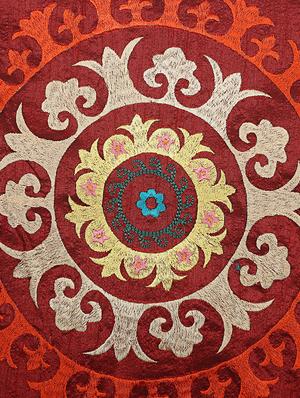 rayon embroidery cushion cover (set of 3) - 17424699 - Standard Image - 4