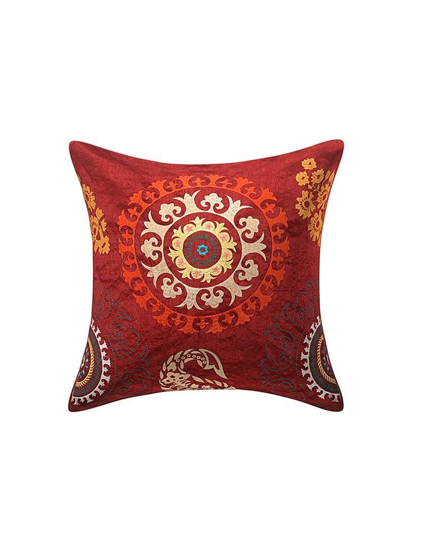 rayon embroidery cushion cover (set of 3) - 17424699 - Zoom Image - 2