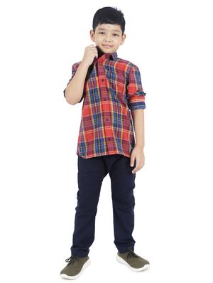 multi colored cotton shirt - 17425205 - Standard Image - 4