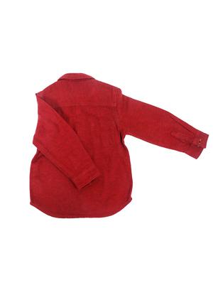 red cotton shirt - 17425208 - Standard Image - 3