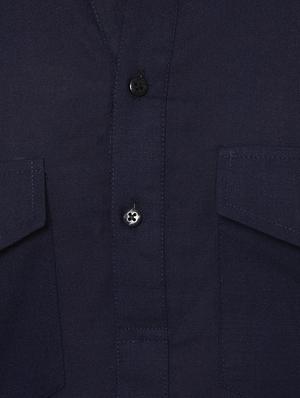 navy blue solid pathani set - 17425361 - Standard Image - 4