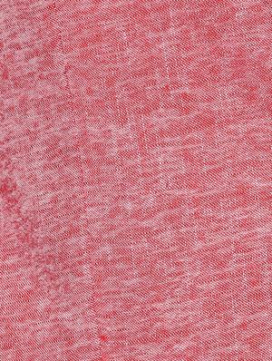 red solid linen single breasted casual blazer - 17425417 - Standard Image - 5