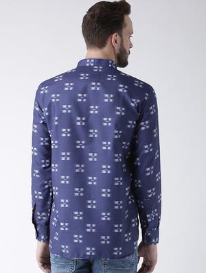 blue printed short kurtas - 17425452 - Standard Image - 3