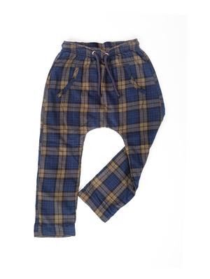 multi colored cotton blend casual trouser - 17425454 - Standard Image - 2