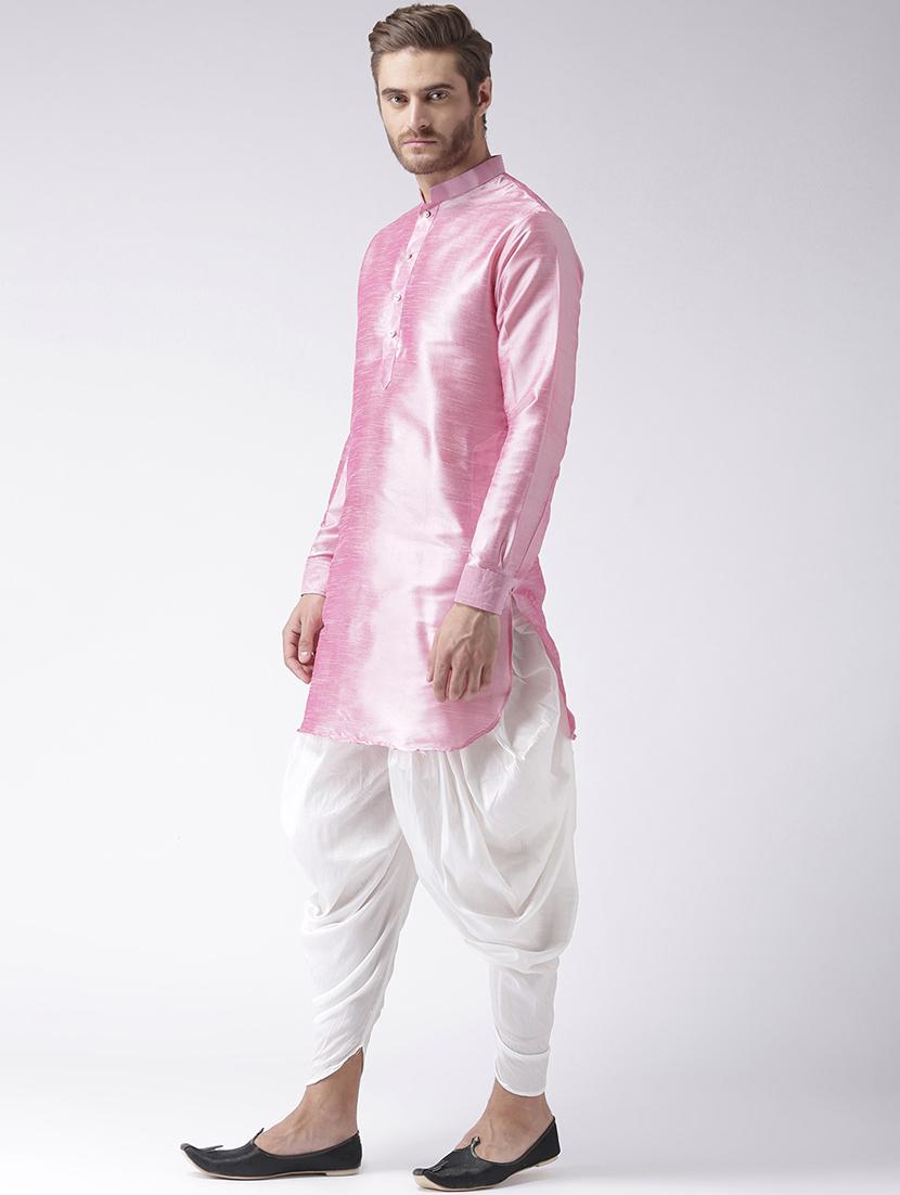 white solid dhoti - 17425497 - Zoom Image - 4