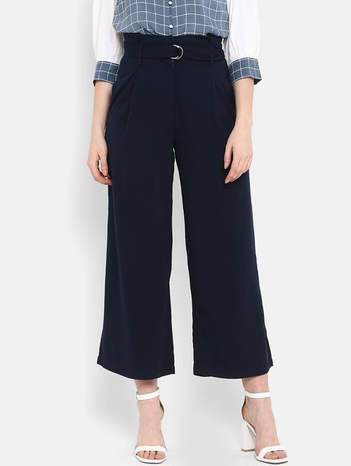 high waist pleated trouser - 17425513 - Very Small Image - 1
