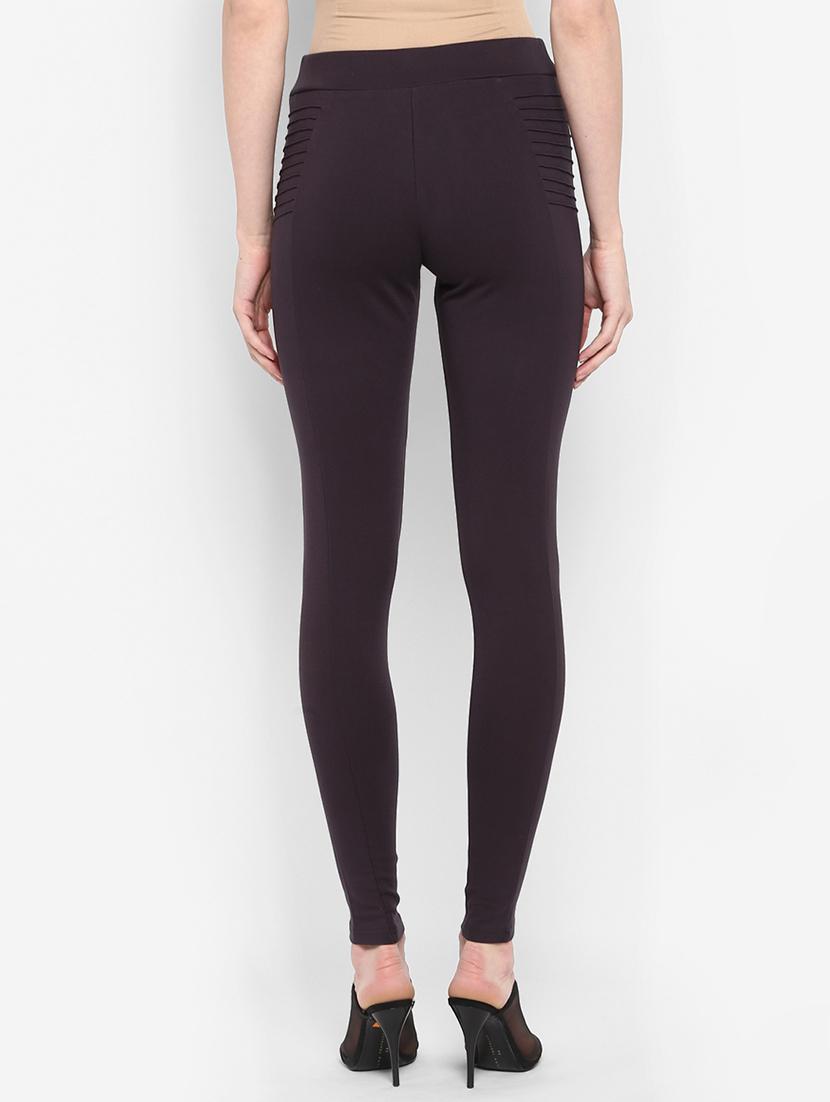 high rise button detail jegging - 17425519 - Zoom Image - 3