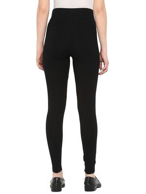 high rise solid jegging - 17425521 - Standard Image - 3