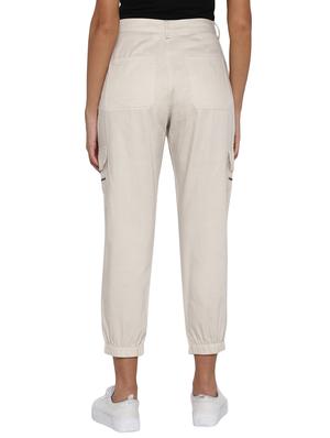 mid rise solid jogger - 17425529 - Standard Image - 3
