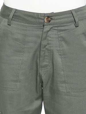mid rise solid jogger - 17425530 - Standard Image - 5