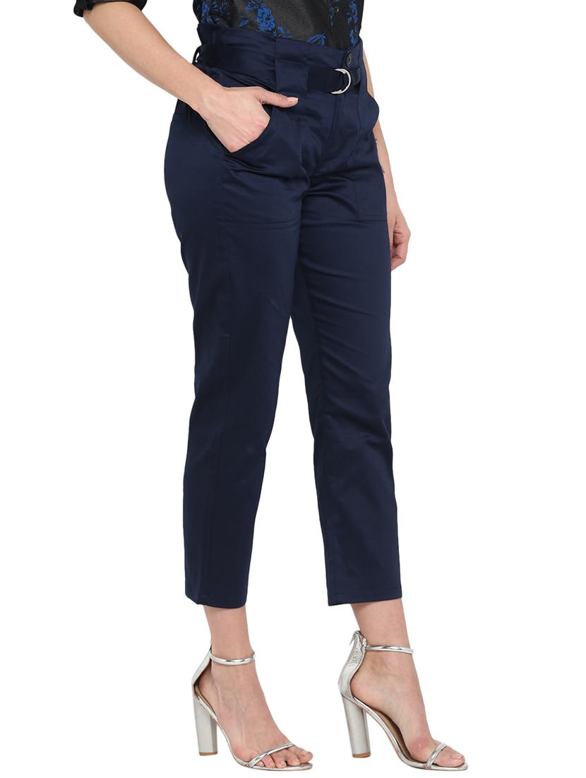 high rise belted trouser - 17425534 - Zoom Image - 2