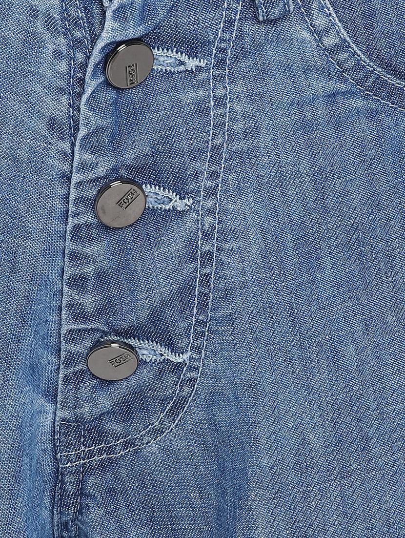 high rise denim trouser - 17425535 - Zoom Image - 6