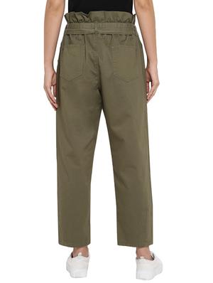 paper bag waist trouser - 17425537 - Standard Image - 3