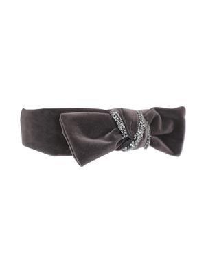vembley grey solid stylish and classic hairband for women - 17425557 - Standard Image - 3