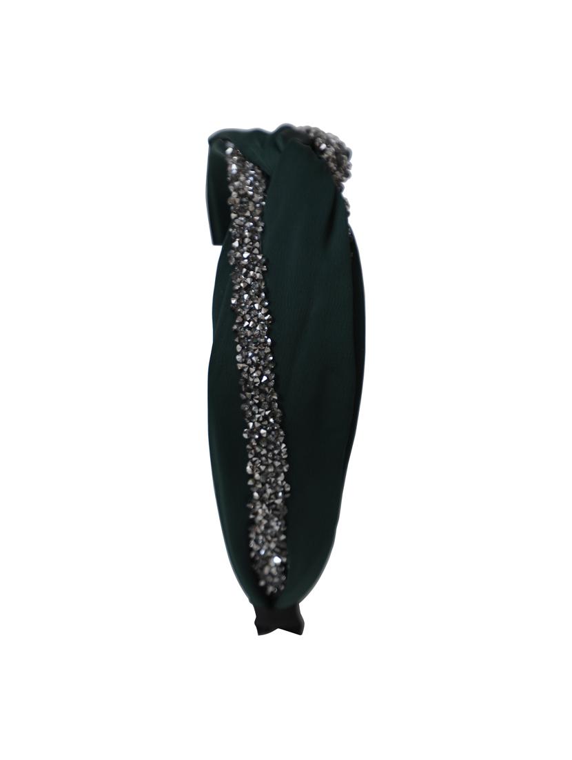 vembley green embellished stylish and classic hairband for women - 17425561 - Zoom Image - 2