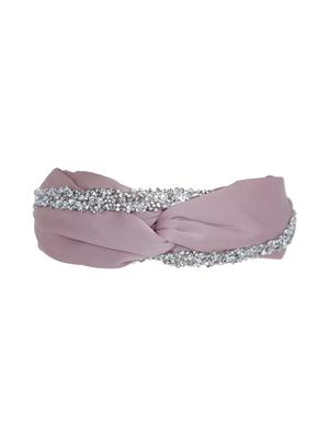 vembley pink embellished stylish and classic hairband for women - 17425563 - Standard Image - 3