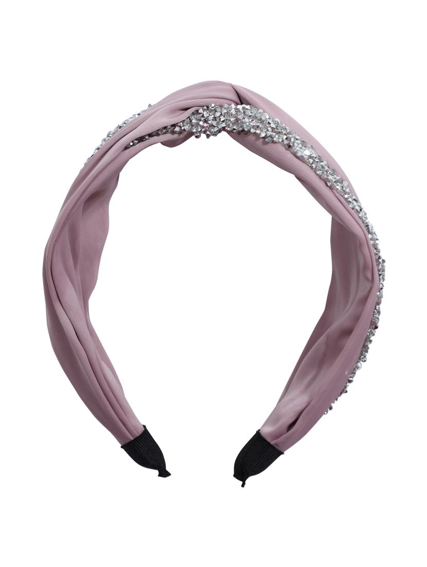 vembley pink embellished stylish and classic hairband for women - 17425563 - Zoom Image - 1