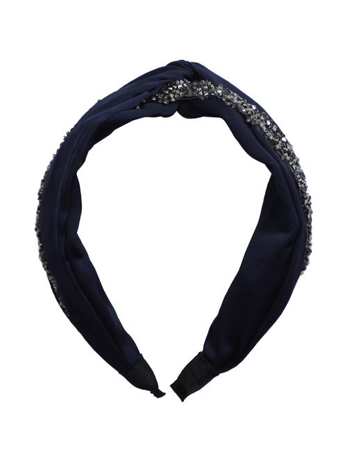 vembley blue embellished stylish and classic hairband for women - 17425564 - Standard Image - 1