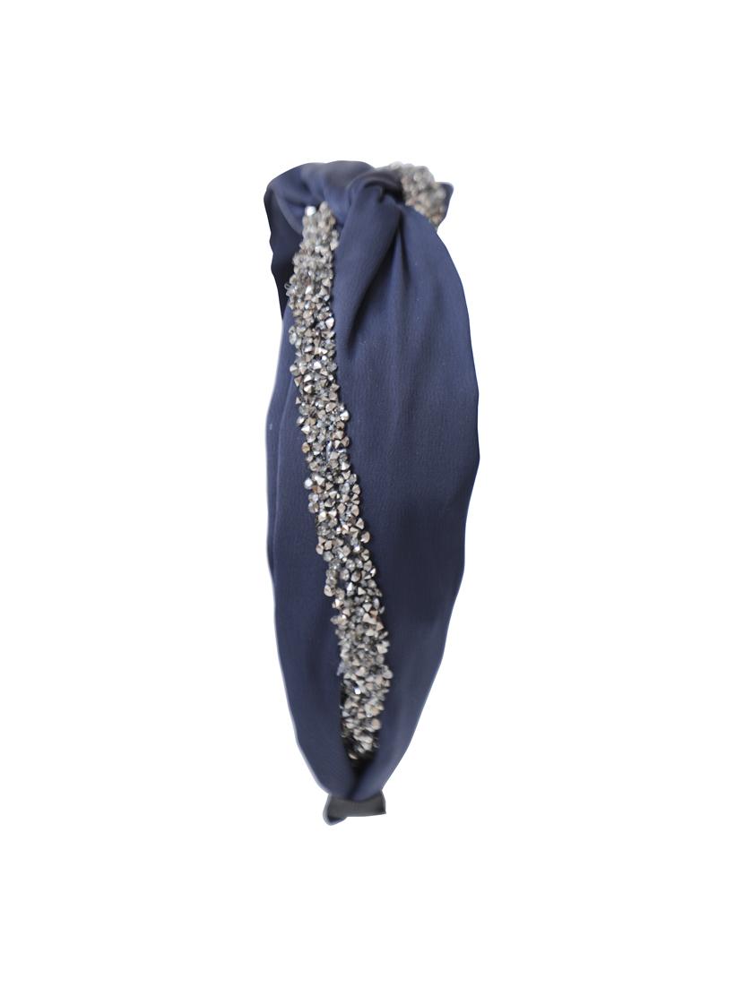 vembley blue embellished stylish and classic hairband for women - 17425564 - Zoom Image - 2