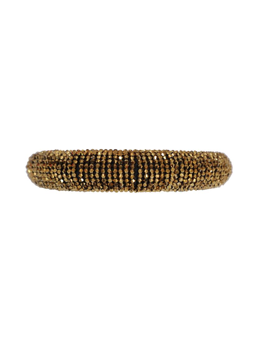 vembley gold embellished stylish and classic hairband for women - 17425576 - Zoom Image - 3