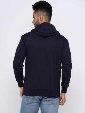 navy blue taped sweatshirt - 17425583 - Standard Image - 3