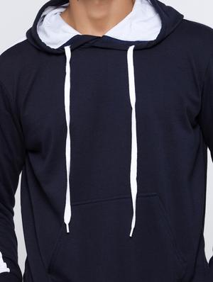 navy blue taped sweatshirt - 17425583 - Standard Image - 5