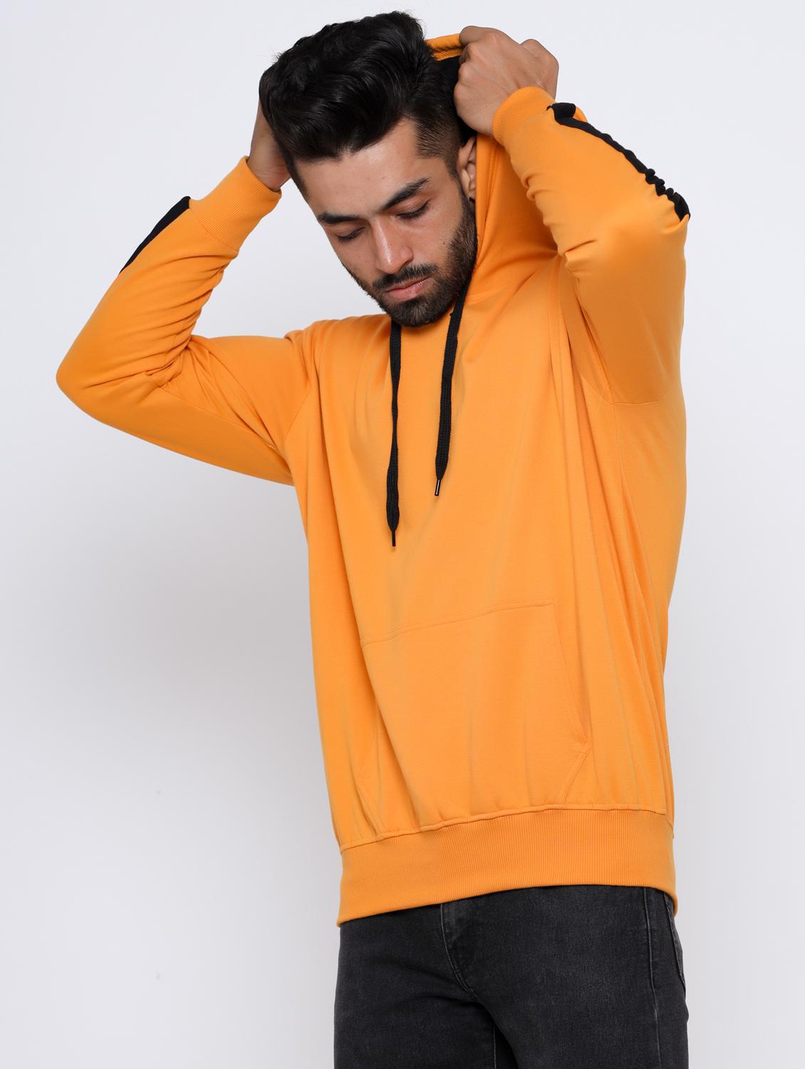 orange taped sweatshirt - 17425599 - Zoom Image - 2