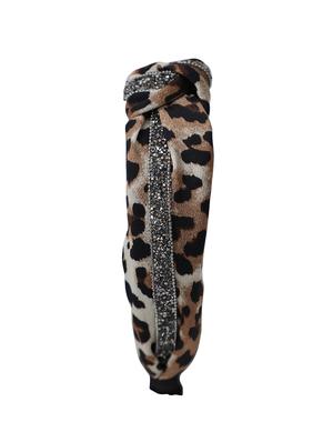 vembley leopard printed stylish and classic hairband for women - 17425612 - Standard Image - 3