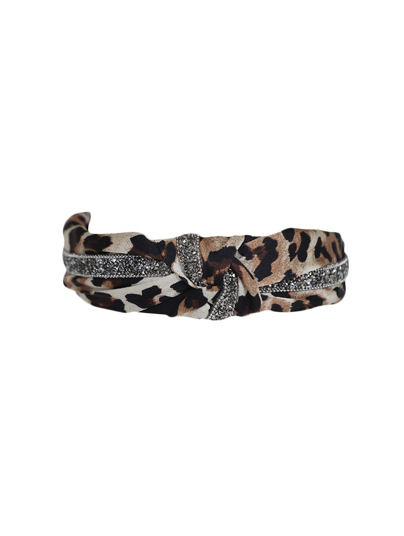 vembley leopard printed stylish and classic hairband for women - 17425612 - Zoom Image - 2