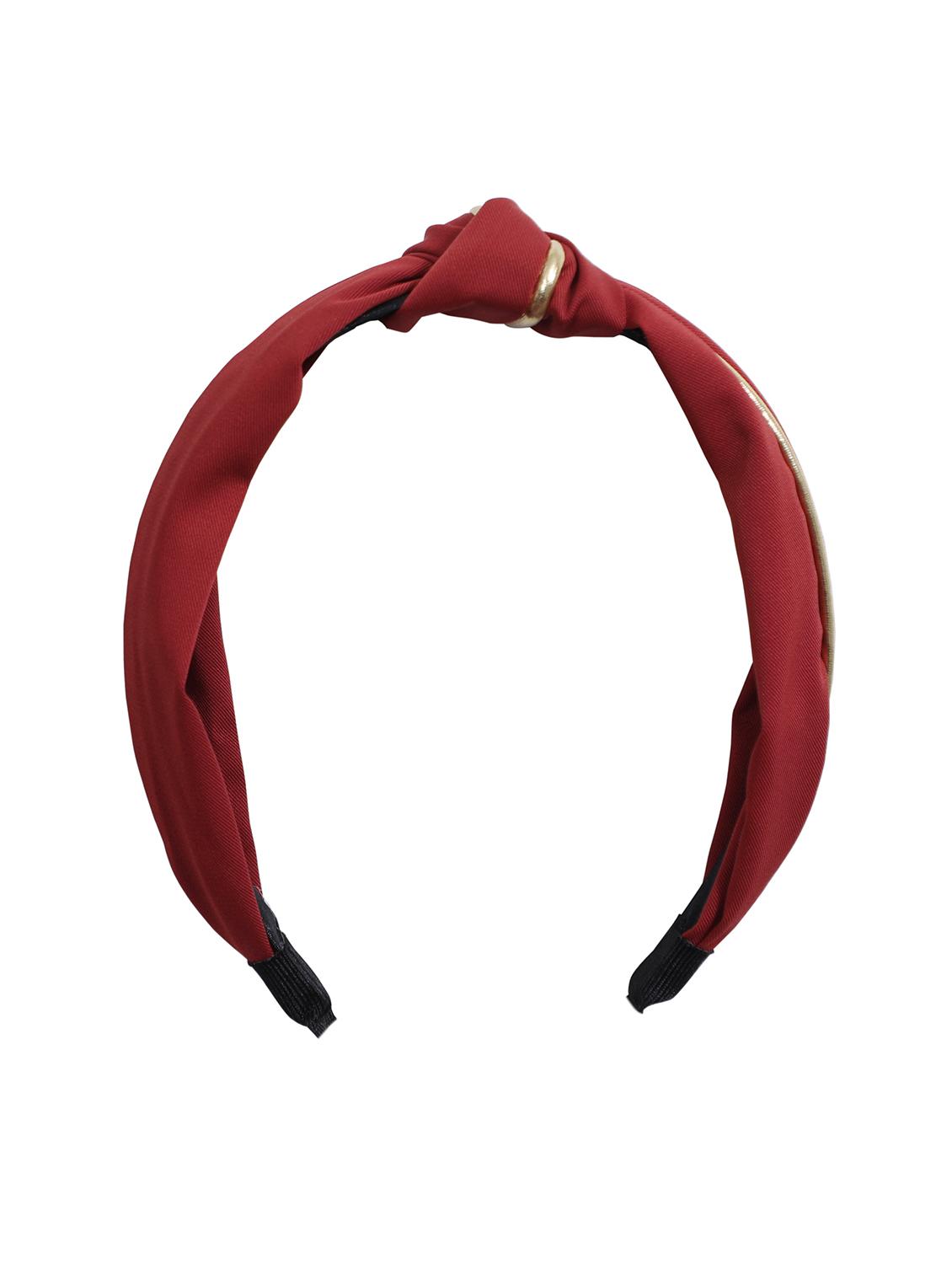 vembley red solid stylish and classic hairband for women - 17425622 - Zoom Image - 1