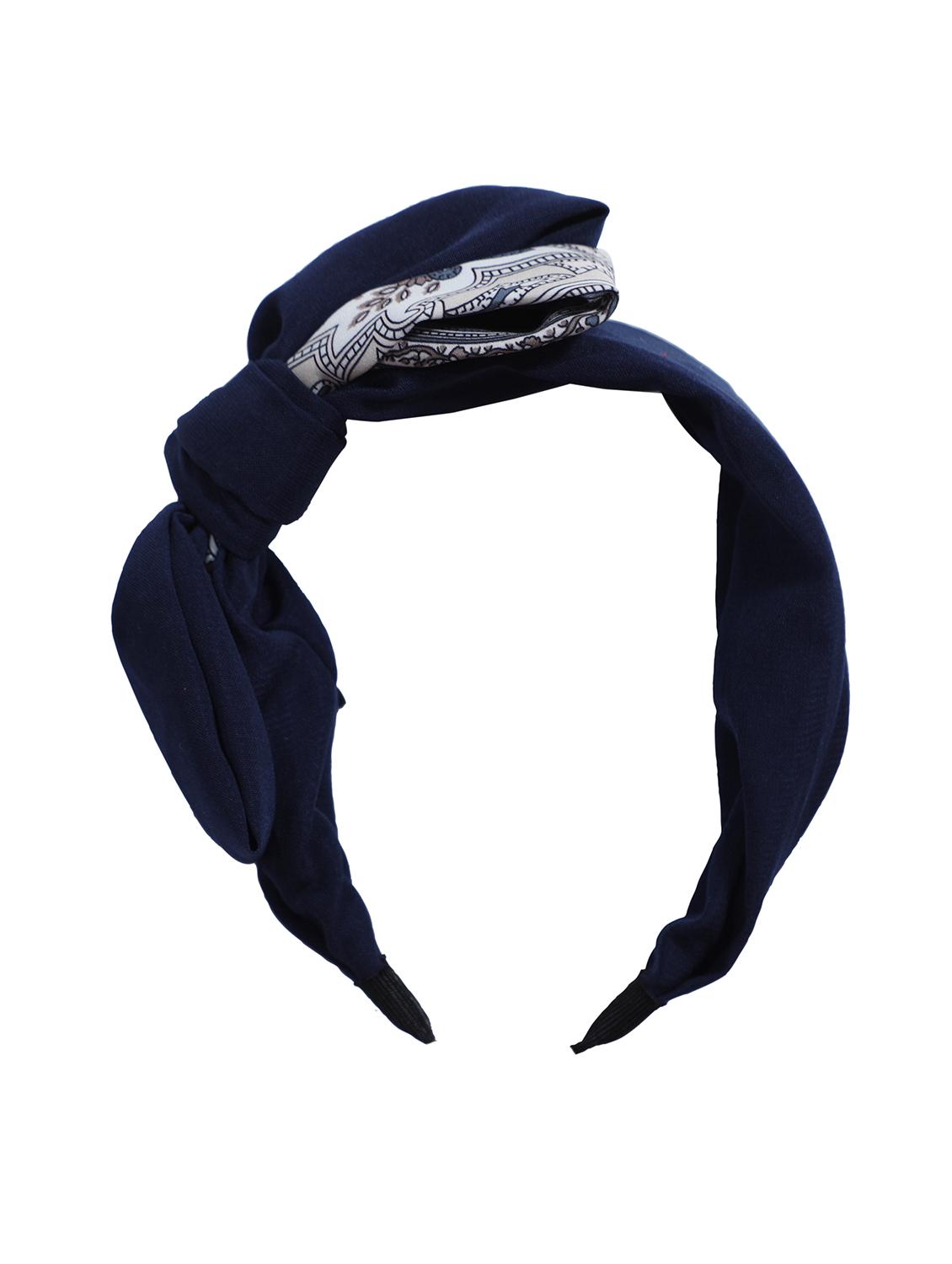 vembley blue solid stylish and classic hairband for women - 17425631 - Zoom Image - 1