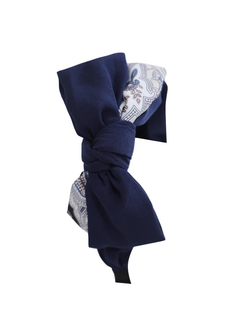 vembley blue solid stylish and classic hairband for women - 17425631 - Zoom Image - 3