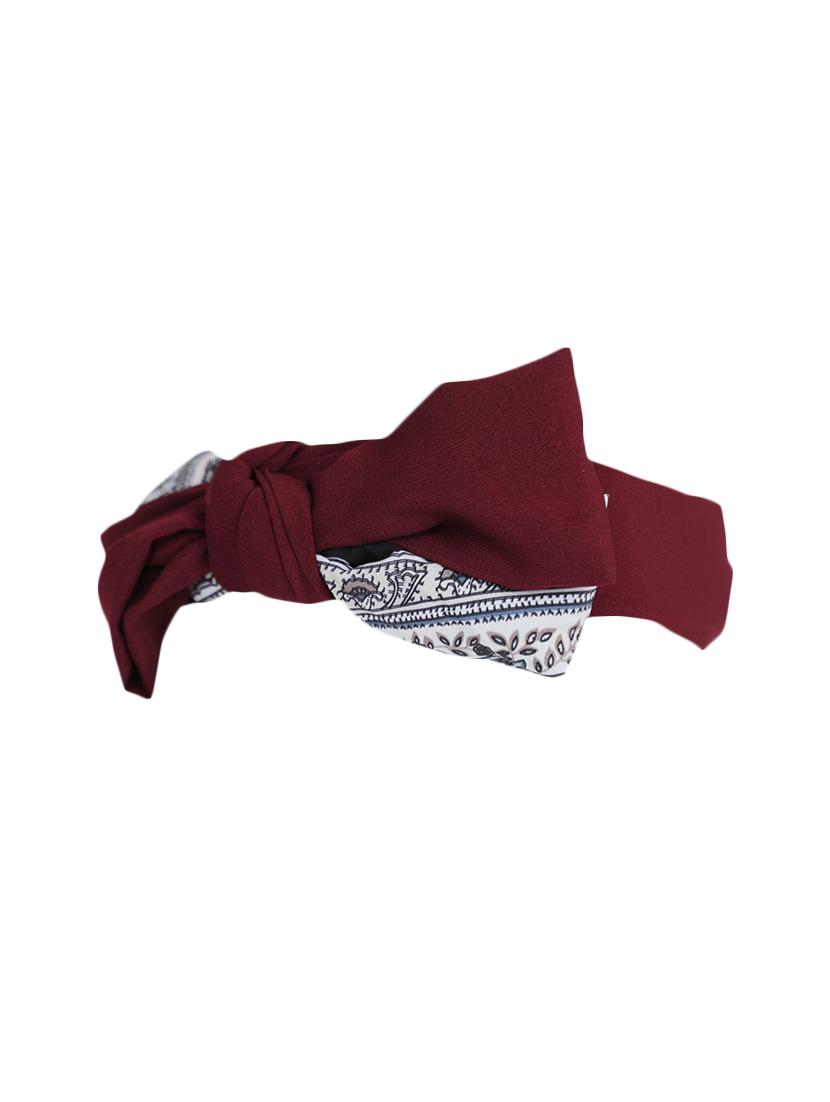 vembley red solid stylish and classic hairband for women - 17425632 - Zoom Image - 2