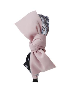 vembley pink solid stylish and classic hairband for women - 17425634 - Standard Image - 3