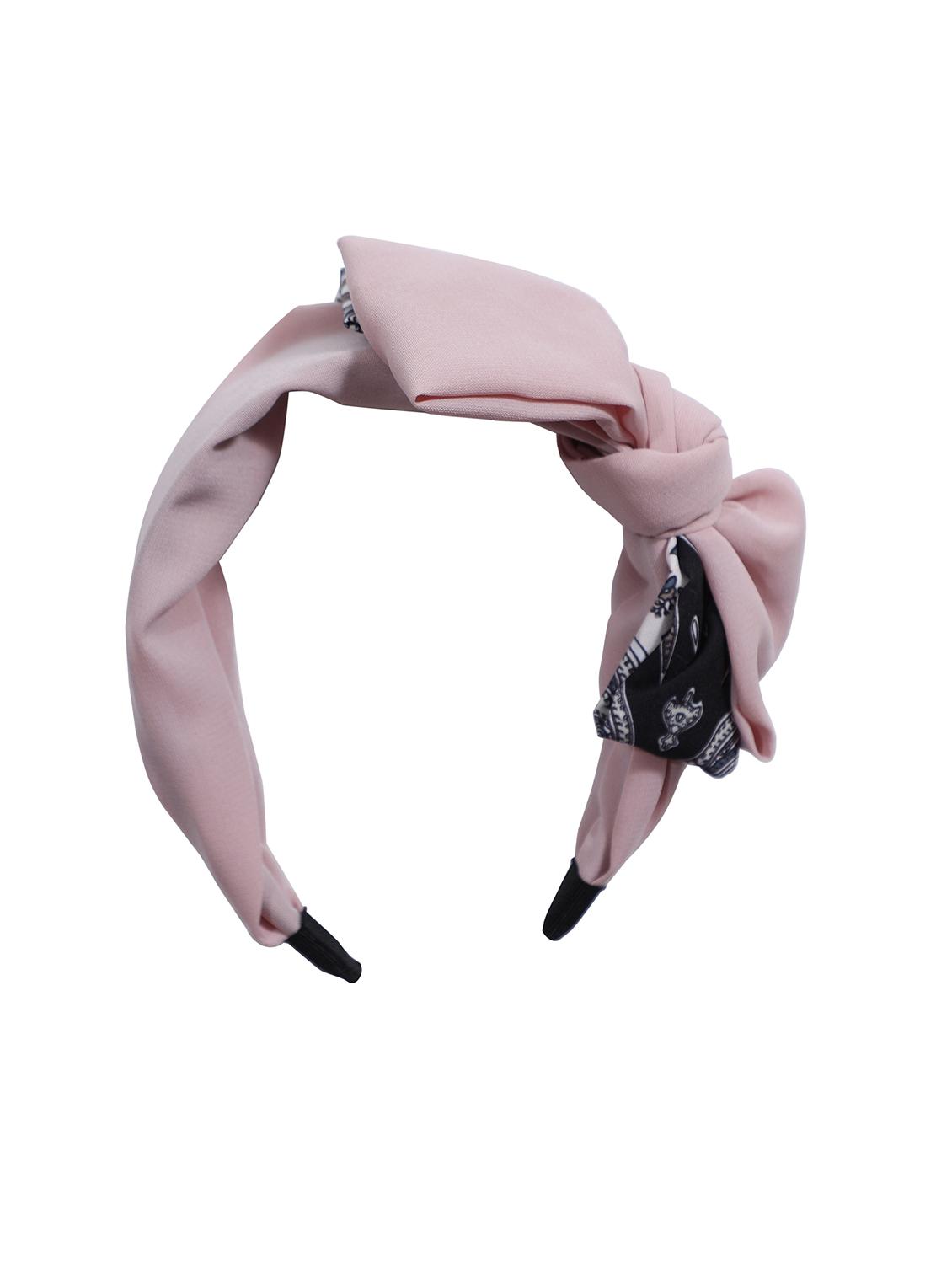 vembley pink solid stylish and classic hairband for women - 17425634 - Zoom Image - 1