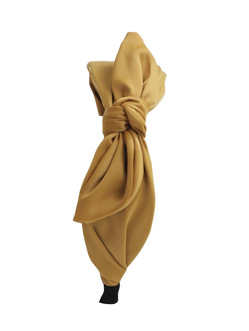 vembley yellow solid stylish and classic hairband for women - 17425636 - Zoom Image - 3